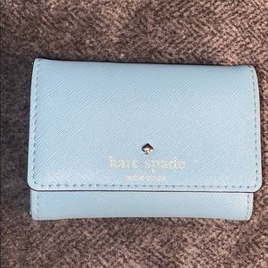 Kate Spade Mini Blue Wallet